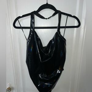 Naked Wardrobe Oil slick bodysuit